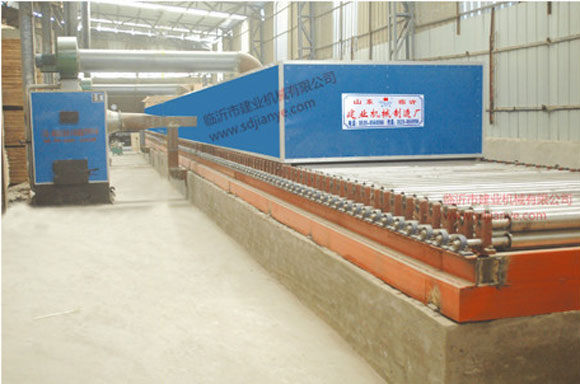 Roller veneer drying lines (Hg