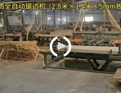 辊筒全自动锯边机